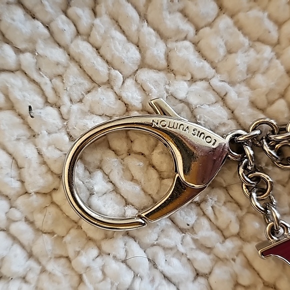 Louis Vuitton Fleur de Monogram Bag Charm - Picture 3 of 5